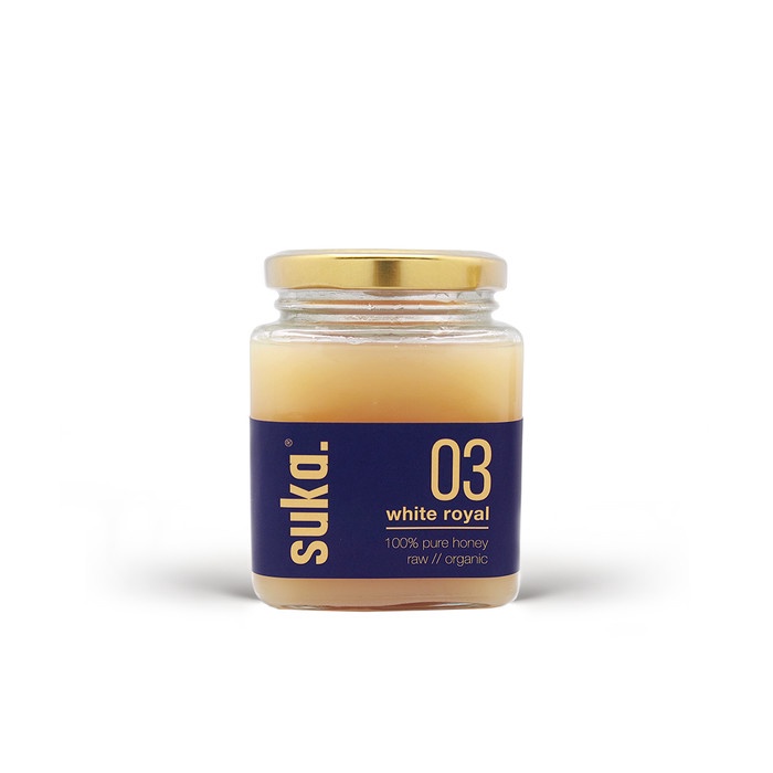

madu- suka - white royal honey / madu royal jelly asli murni organik (150ml) -madu.