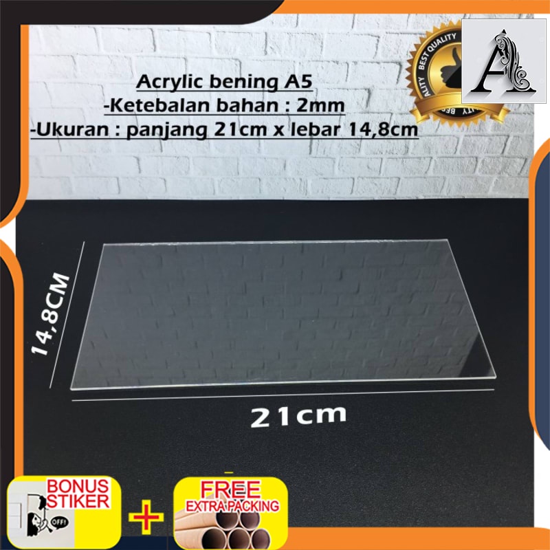 Grosir ACRYLIC / AKRILIK POSTER / MIKA / ACRYLIC A5 / AKRILIK LEMBARAN / KACA