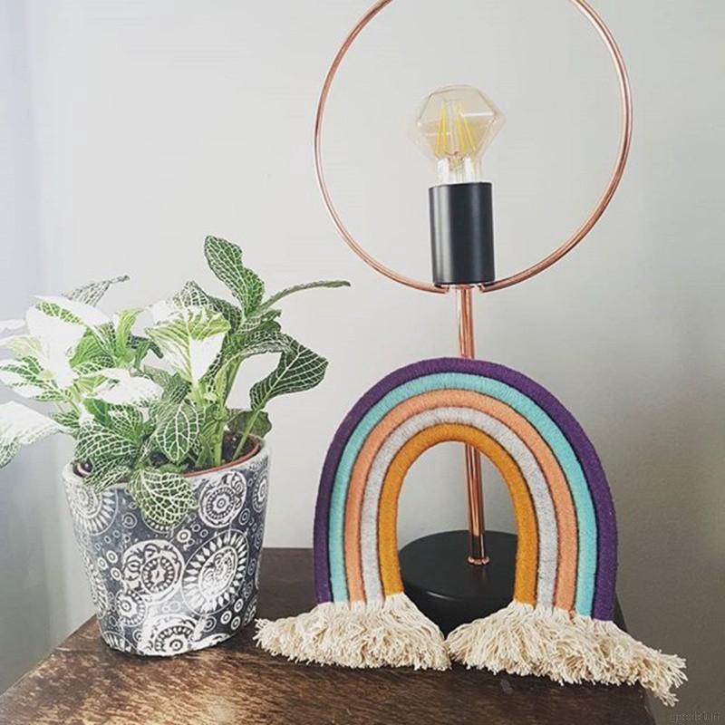 Tenun Pelangi Menggantung Dekorasi Hiasan  Hiasan  Dinding 