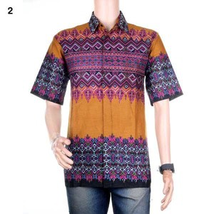 Baju Batik Pria | Kemeja Batik Prakoso - Motif Anjani - Warna 4