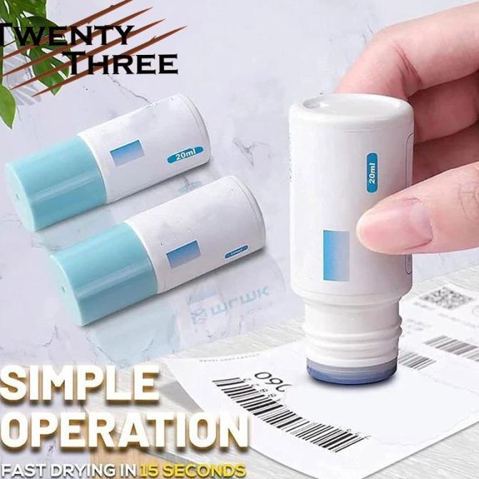 

Ready Stamp Roller Stempel Resi Penghapus Data Label Alamat Printer Thermal Berkualitas