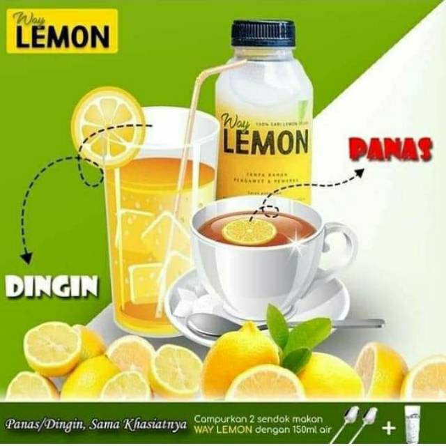 

PROMO WAY LEMON - DISC. 26% | 100% Sari Lemon Asli | Diet lebih HEMAT dan SEHAT