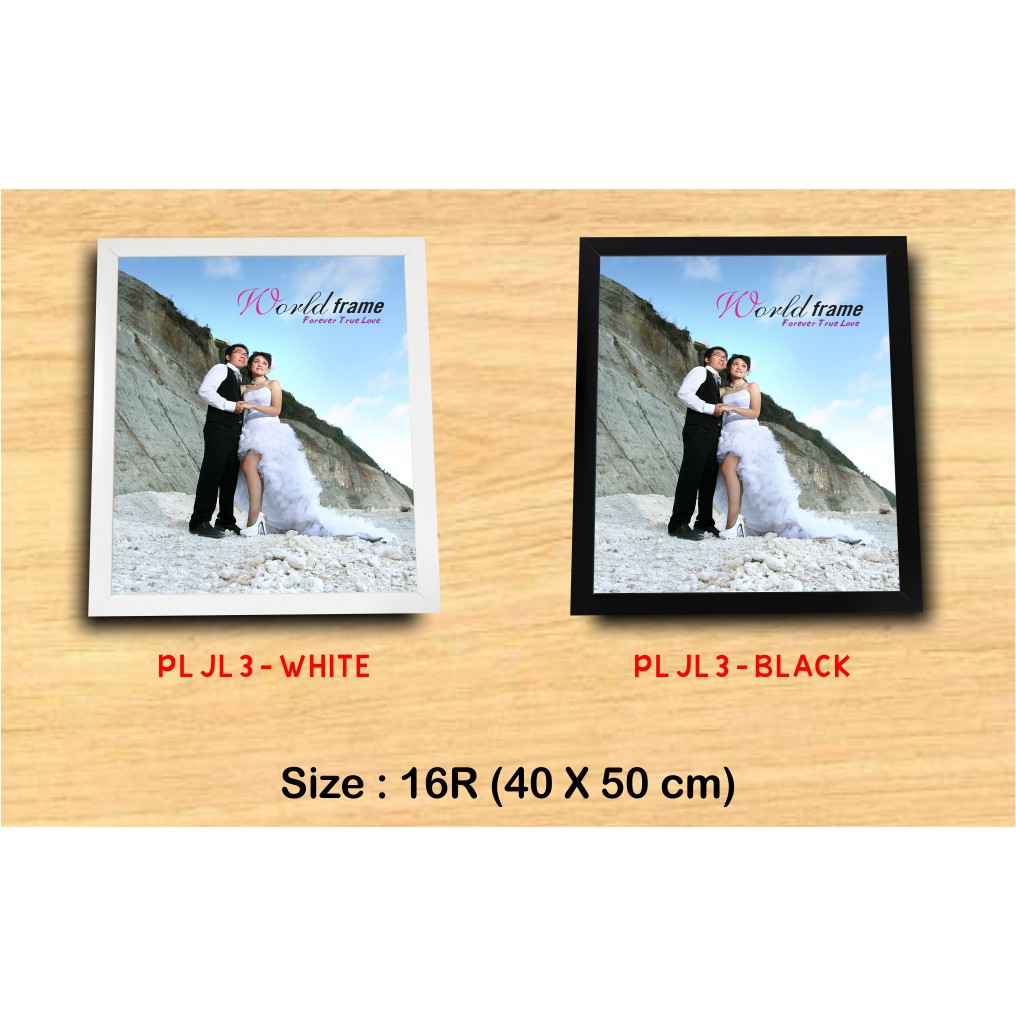 Bingkai Pigura Frame Foto 18R 35x45 Cm Murah Shopee Indonesia