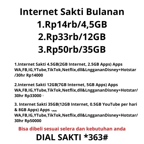 Nomor Cantik Telkomsel Kartu AS 4G LTE COMBO SAKTI INTERNET MURAH 999 888