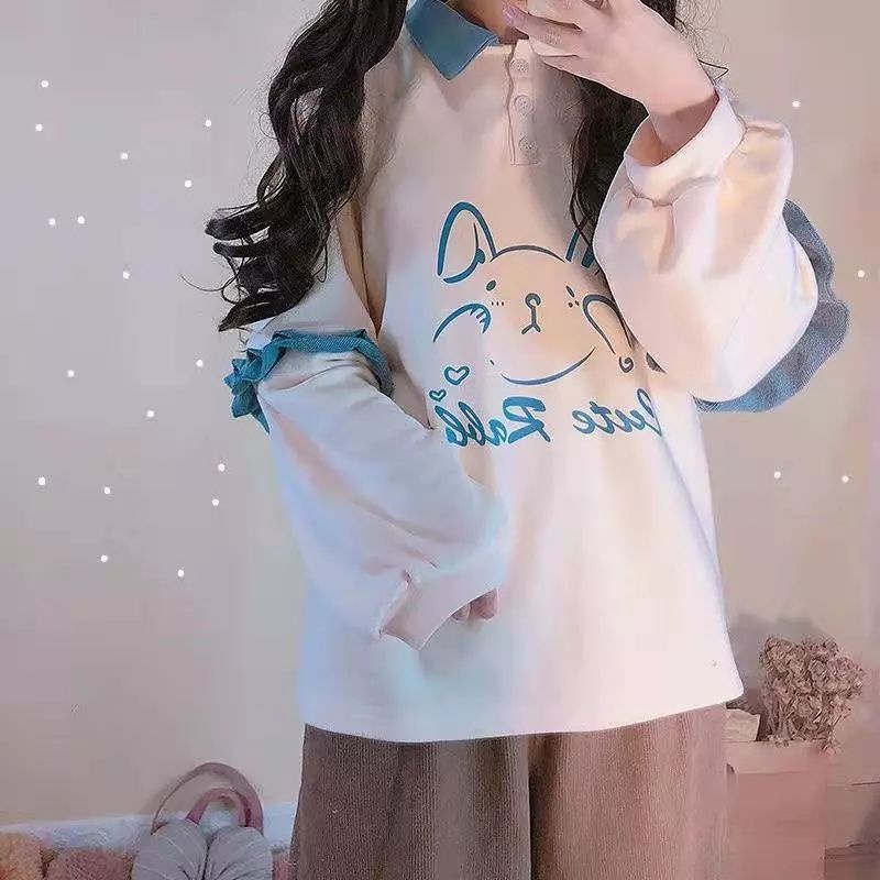 KAWAII USAGI SWEET COLLAR SWEATER