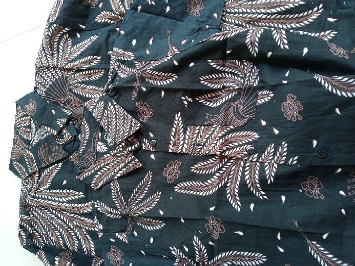 Batik Couple Keluarga Sania Ruffle Ori Ndoro Jowi Rfb