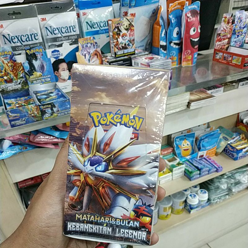 Kartu Pokemon TCG Matahari &amp; Bulan AS2b Set B Booster Box 2 Kebangkitan Legenda