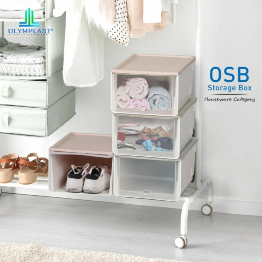 Rak Sepatu Olymplast Storage Box Rak Serbaguna Olymplast OSB Kotak
