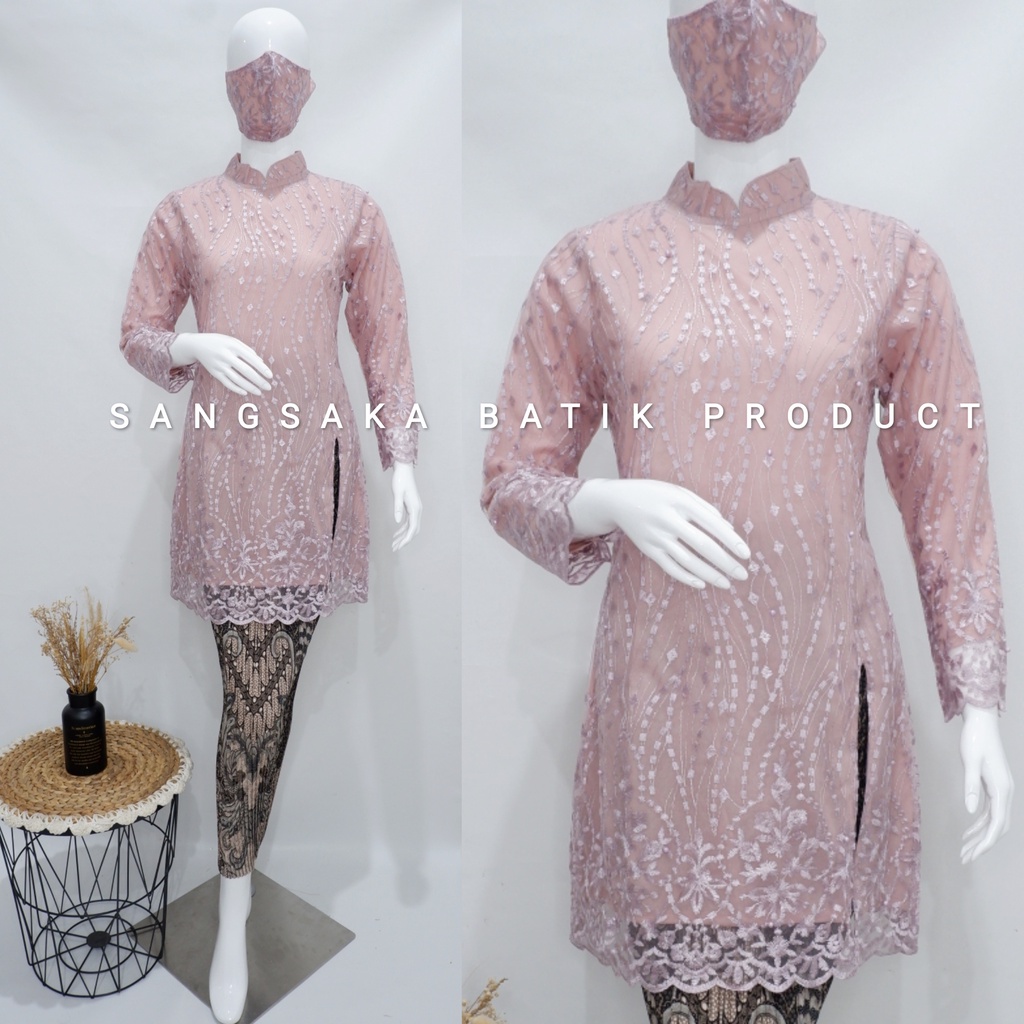 Kebaya Tunik / Tunik Brokat / Kebaya Modern / Kebaya tile / Kebaya Favorite / Batik Couple