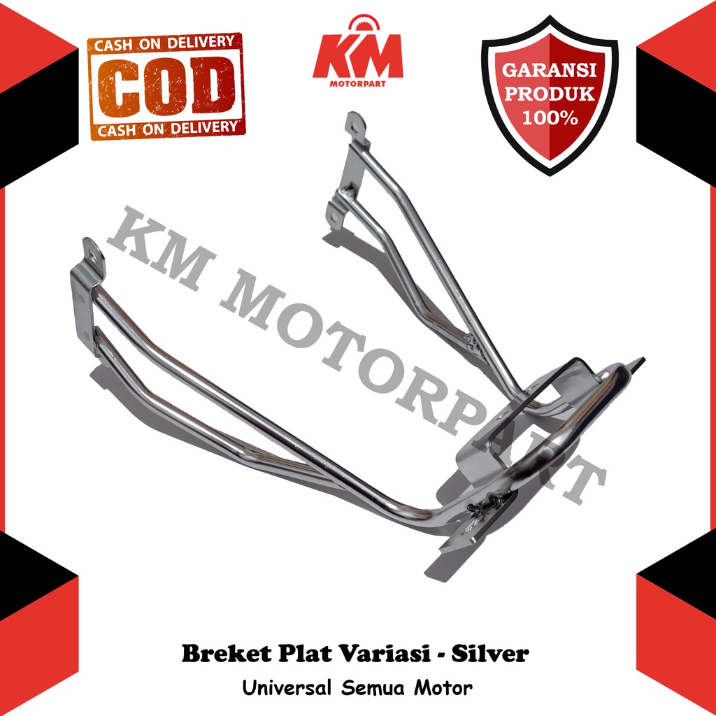 Breket Dudukan Plat Nomor Universal Motor Nmax Aerox Lexi Dll