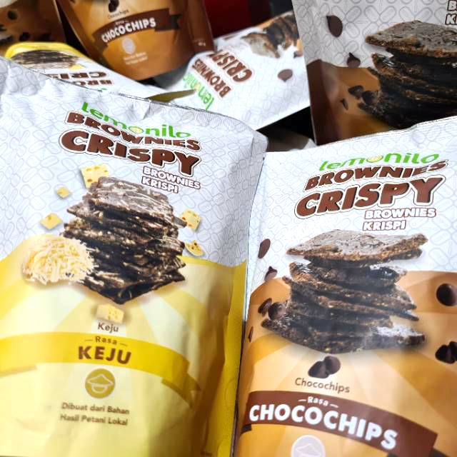 Lemonilo Brownies Crispy Coklat Keju Enak Sehat Bronchips