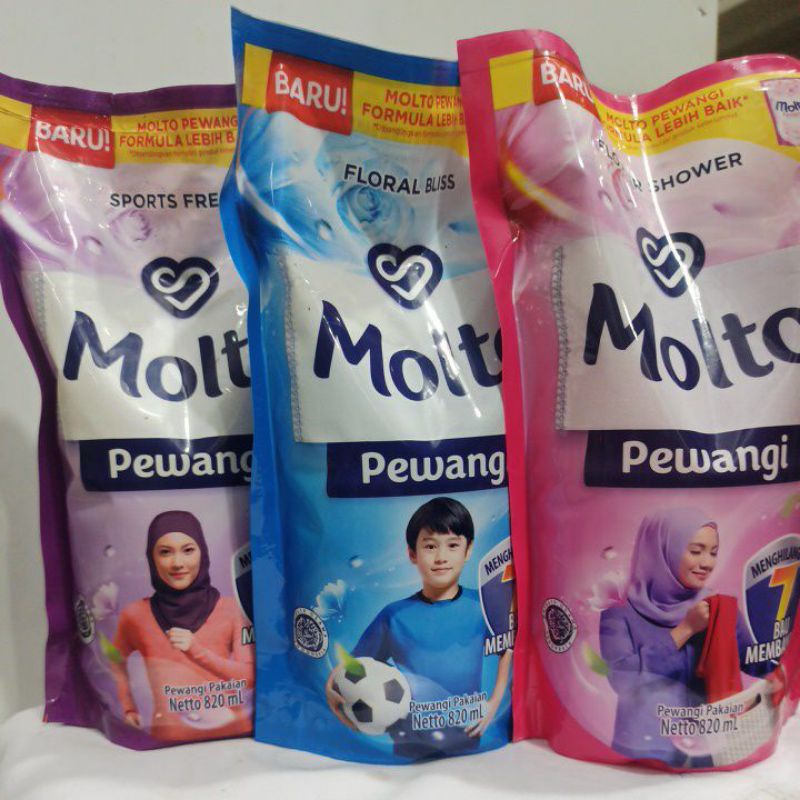 Pewangi Pakaian Molto Pewangi 820ml