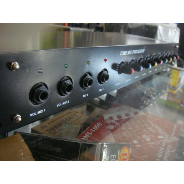 TONE MIC PROCESSOR (COCOK UNTUK KARAOKE) DHB 404