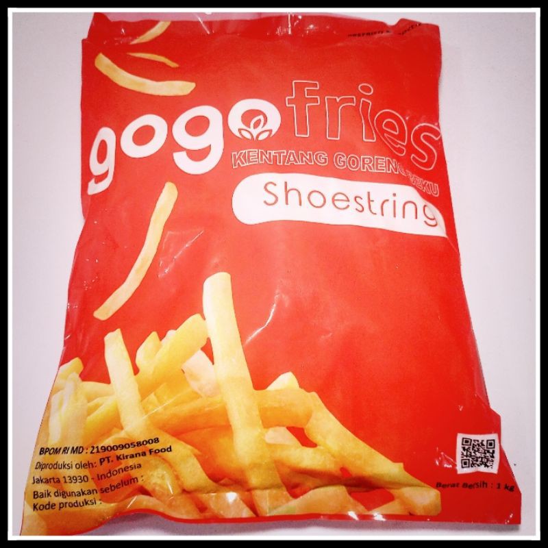 Kentang 1KG Go go shoestring