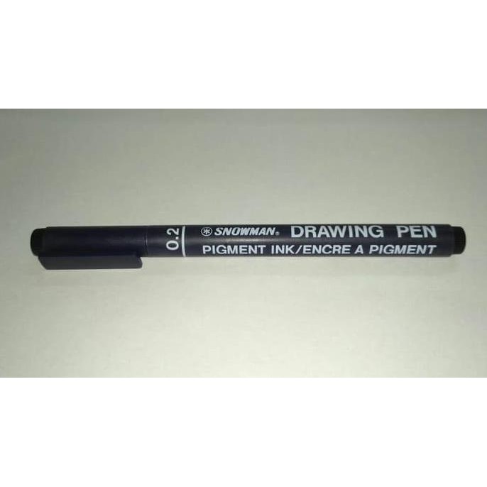 

Termurah Drawing Pen Snowman 700 Size Pen - 0,2 (Black) Offic