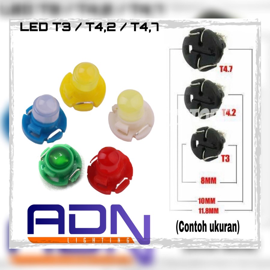 LED Speedometer Panel Ac Dashboard T3 T42 T4 7 KERAMIK BARU PCS By ADN