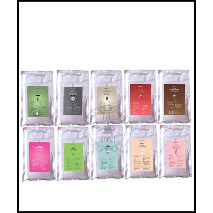 

Toffin Frappe Powder 800Gr (Variant Tertera Di Keterangan) Red Velvet