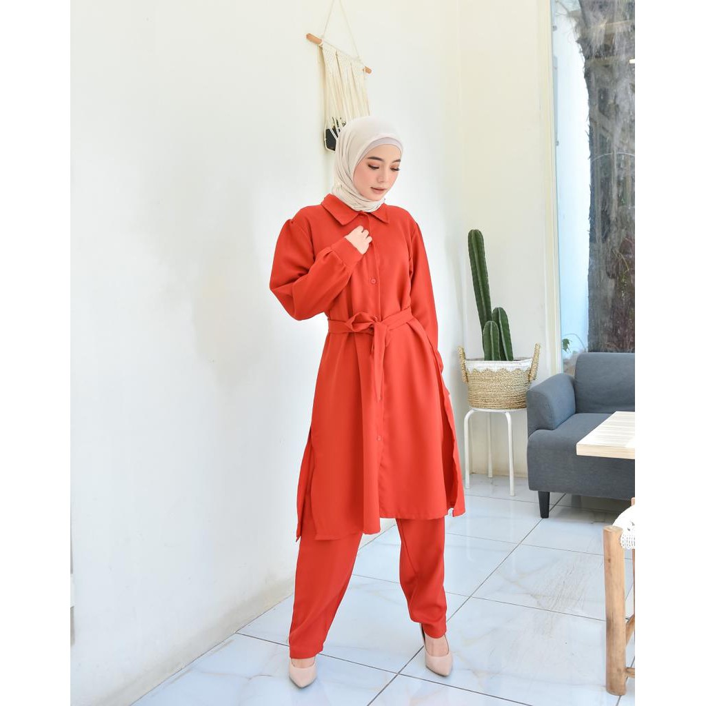 DISKON - SAUSAN SET - FLOTTILICIOUS / STELAN MURAH / STELAN WANITA / STELAN MUSLIM / GROSIR BAJU ONLINE