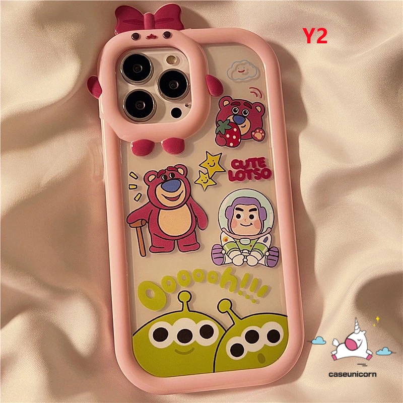 Kartun Busur Monster Lensa Lembut Toy Story Case Vivo Y20 Y35 Y22 Y15s Y16 Y02s Y21 Y15A V25 V25E Y12 Y11 Y51 Y31 Y53s Y51A Y15 Y20s Y30 V23 V23E T1 Y55 Y17 Y91 Y91C Y20i Y12s Y33S Y75