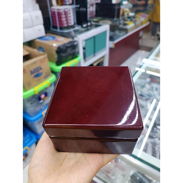 Kotak Jam Tangan Kayu Polos / Kotak Jam tangan Premium