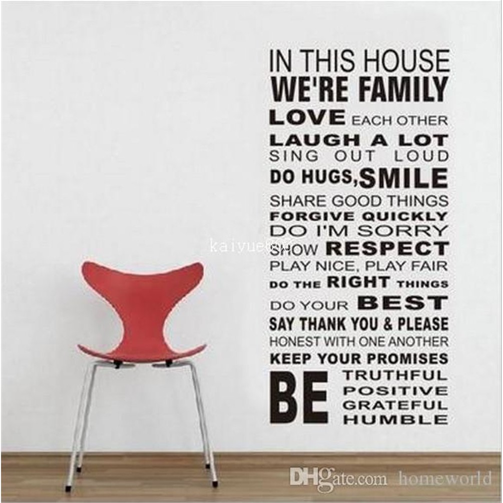 WALL STIKER 60X90 GEN DF5206 WORD WALSTIKER WALLSTICKER
