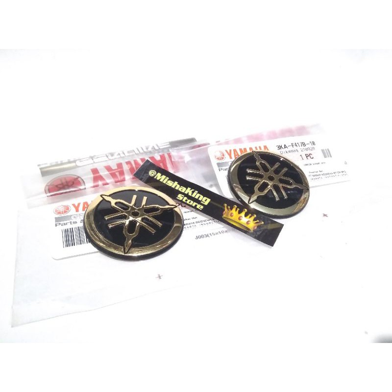 emblem tangki rx king SE  2003 gold original spesial edition RX king sepasang