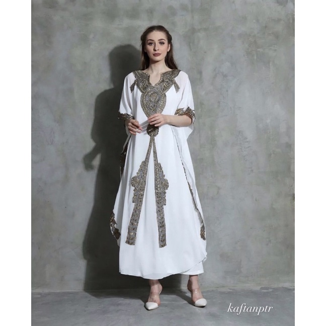 kaftan lunamaya best seller kaftan lebaran 2022