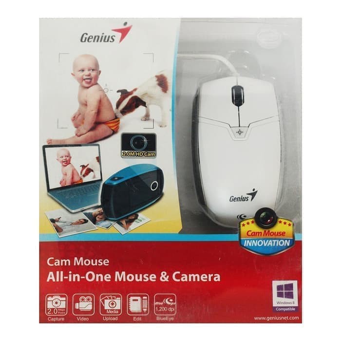 Genius 2 in 1 Cam Mouse (Mouse/Camera)