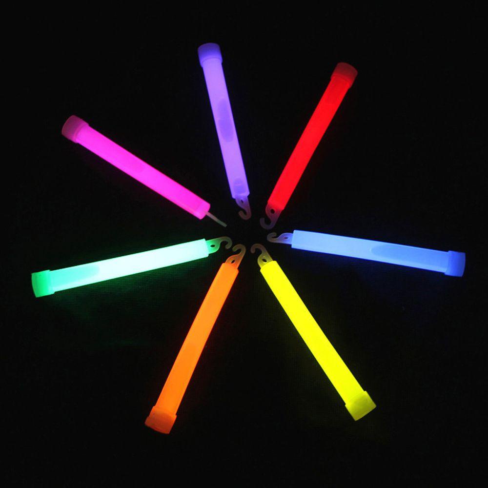 Quinton Glow Sticks Industrial Grade SOS 6inch Mainan Pesta Fluorescence Kimia Glow In The Dark Super Terang Camping Outdoor Alat Memancing Pencahayaan