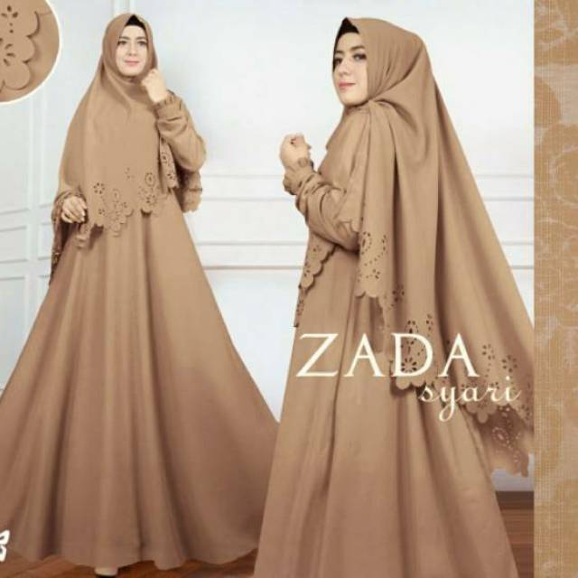 SYARI ZADA EMBOSH/SYARI GAMIS MUSLIM/SYARI WANITA/*DF