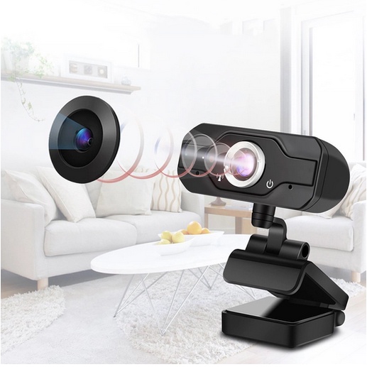 USB Webcam Camera 1080P With Microphone Web cam Full Hd IP Camera Bisa berputar 360 derajat-4