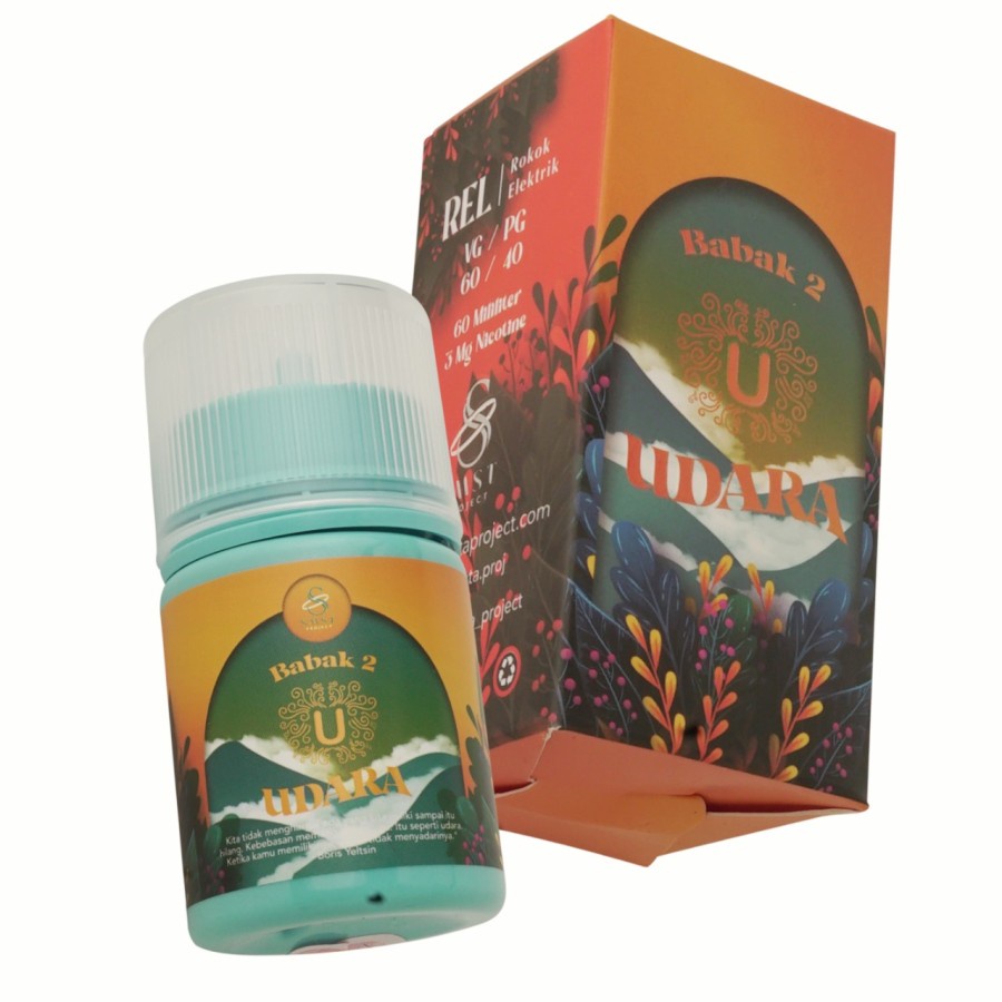 SEMESTA NEW FREEBASE E-LIQUID 60ML BABAK 2 'UDARA' - MANGGA - AUTHENTIC 100%