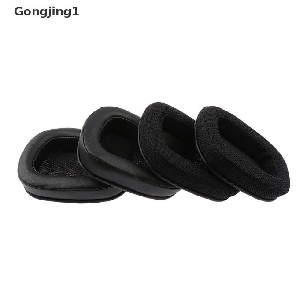 Gongjing1 1 Pasang Earpads Pengganti Bahan Busa Untuk Headphone Logitech G633 G933