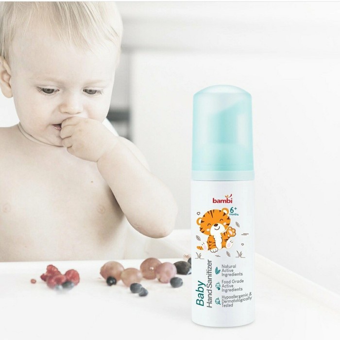 BAMBI Baby Hand Sanitizer Pembersih Tangan Bayi Food Grade