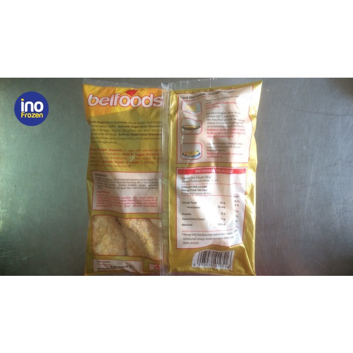 

belfoods royal nugget drummies 500 gr