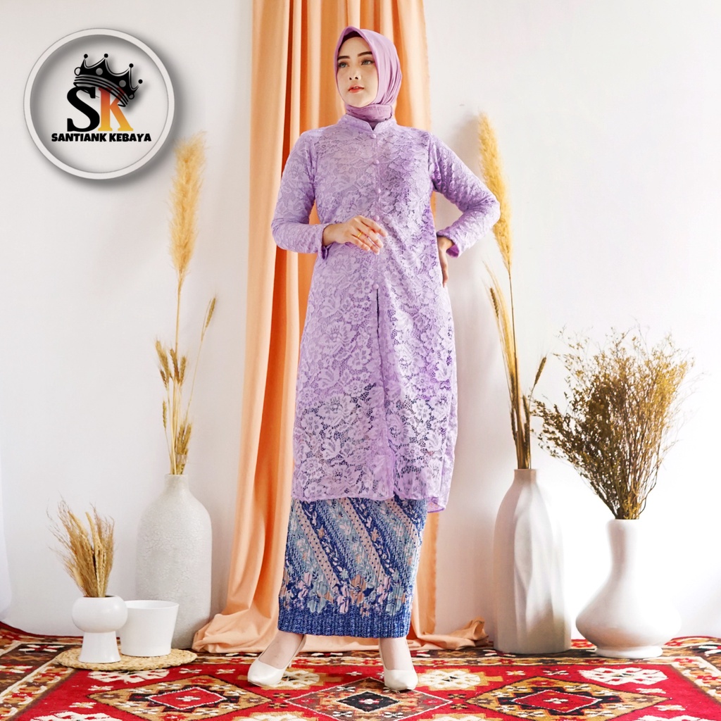 Kebaya Wisuda Stelan Kebaya Brukat Kondangan Set Kebaya Baju Pesta Stelan Kebaya Terbaru