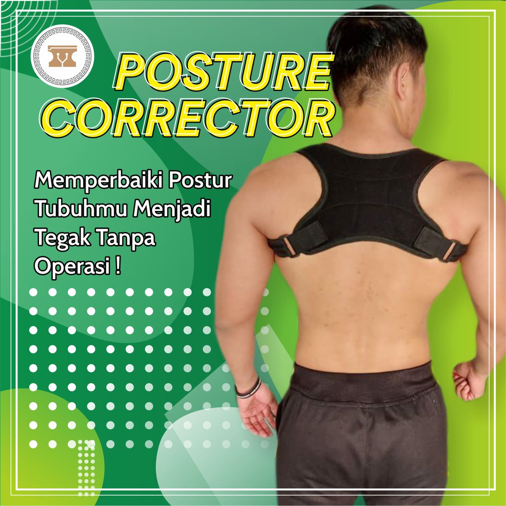 Penyangga Punggung - Back Support - Shoulder - Korset punggung - Anti Bungkuk - Penegak Badan