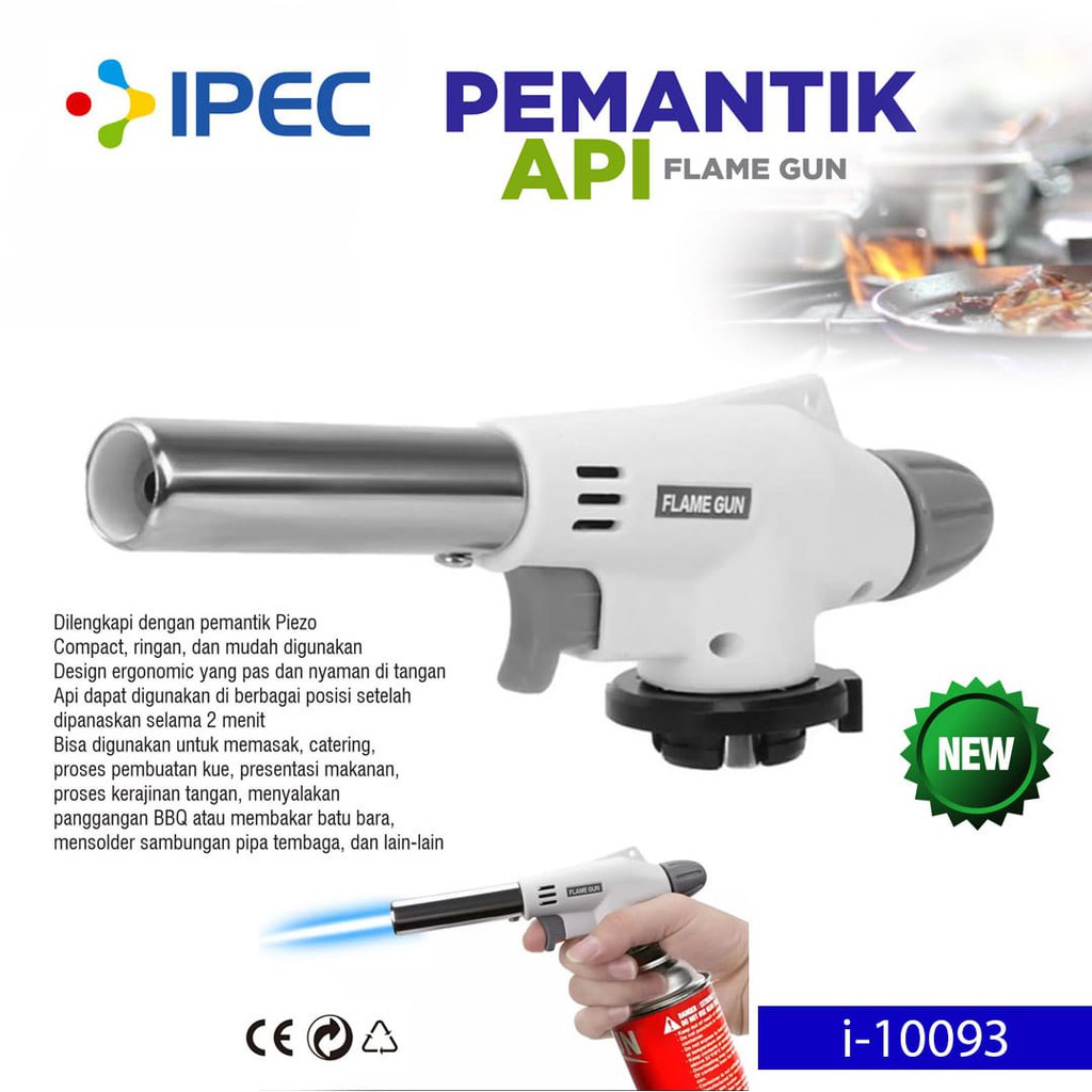 Flame Gun Portable Gas Torch KOREK PORTABLE PEMBAKAR KEJU MOZARELA BLOW TORCH 10093