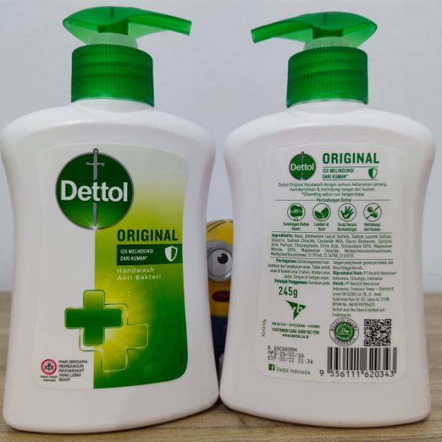 Dettol hand wash Gold Original Re energize cool mint Vanilla cherry Premium 245ml