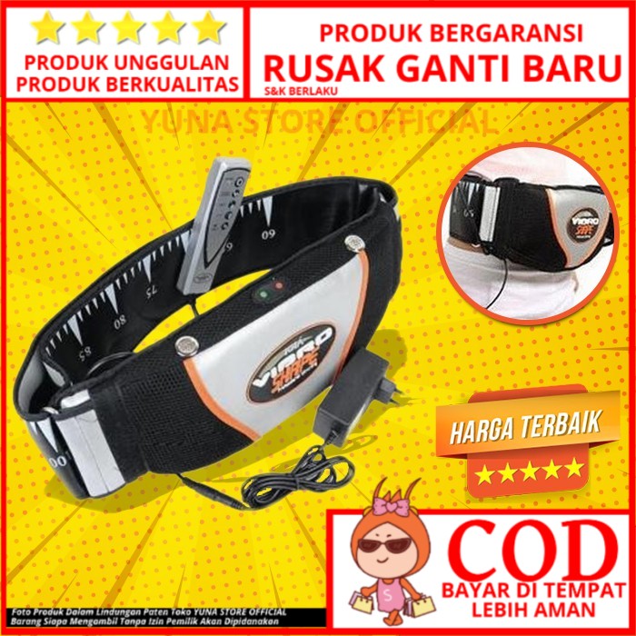 SABUK GETAR PENGHANCUR LEMAK TUBUH VIBROACTION