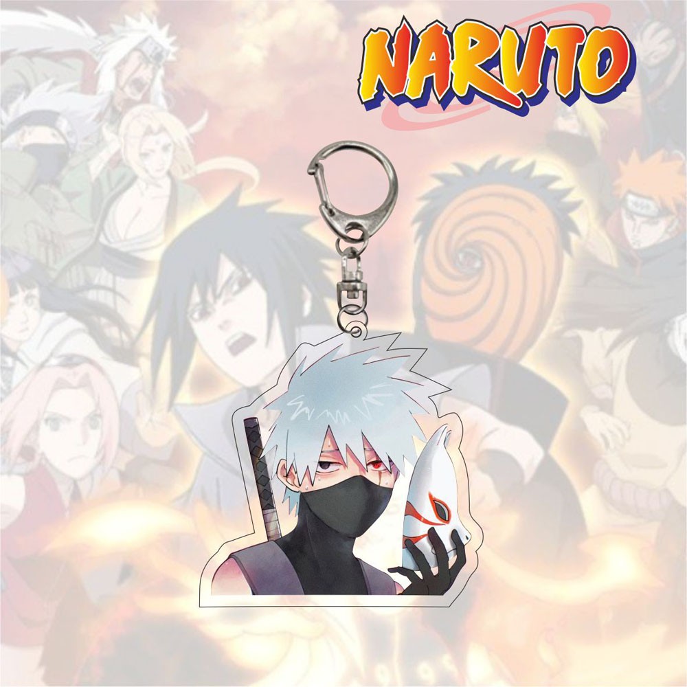 Lanfy Gantungan Kunci Action Figure Anime Naruto Versi Q