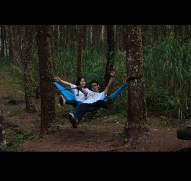 Ayunan Hammock Tempat Tidur Gantung Beban 150kg