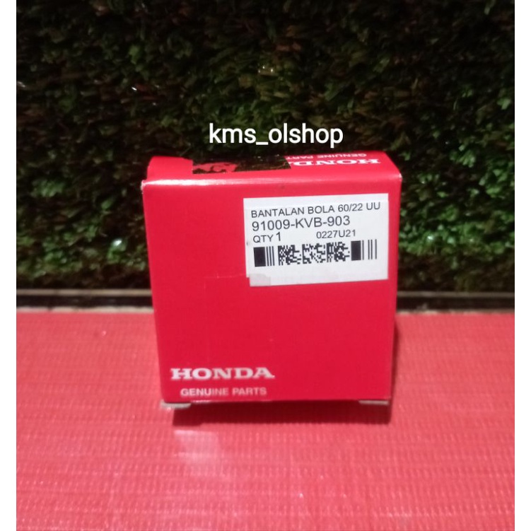 Klahar 60/22 / Bearing 60/22 Asli Honda Ahm 91009-KVB-903