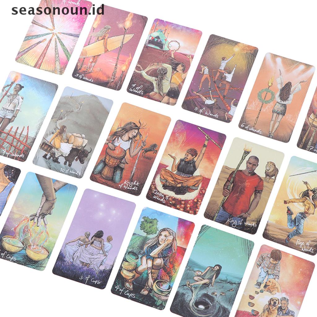 78 Kartu tarot Versi Inggris Untuk Permainan Meja