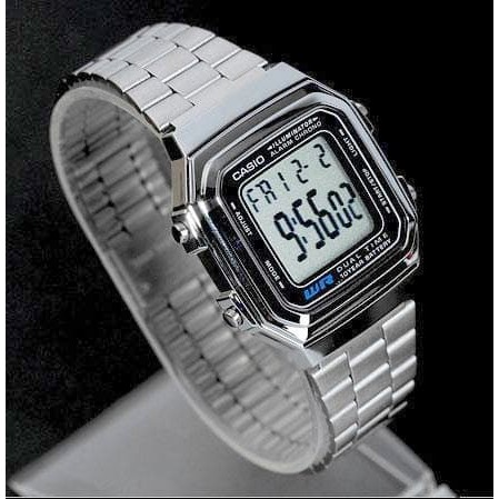 Jam Tangan Pria Wanita Digital Casio ORiginal A-178Wa-1 Casio Digital