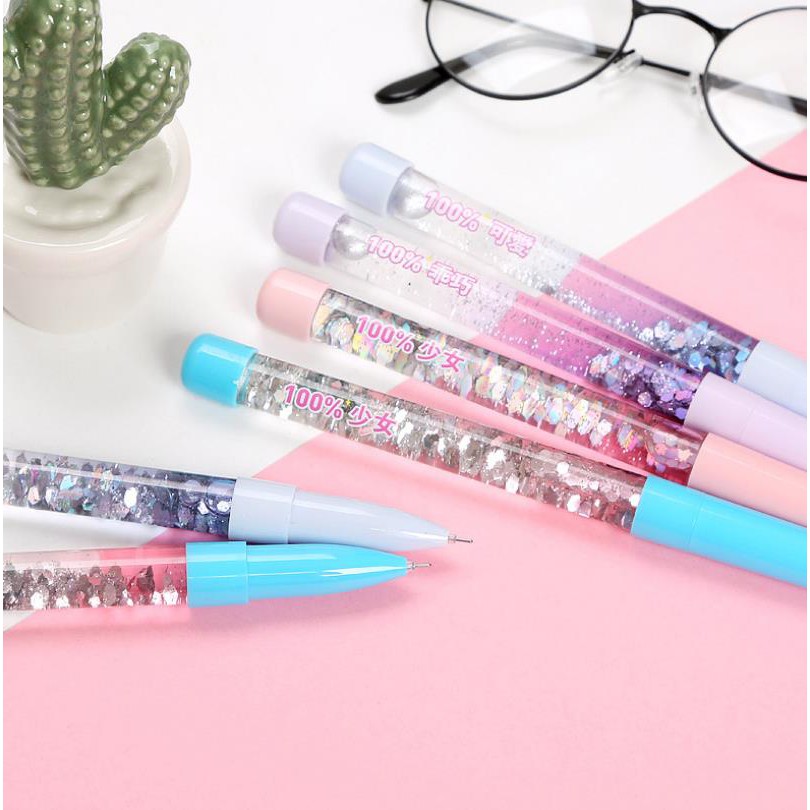 

COD 1 LUSIN PULPEN GEL GLITTER LUCU IMUT / BOLPEN GEL KARAKTER GLITER PEN-37 ATK