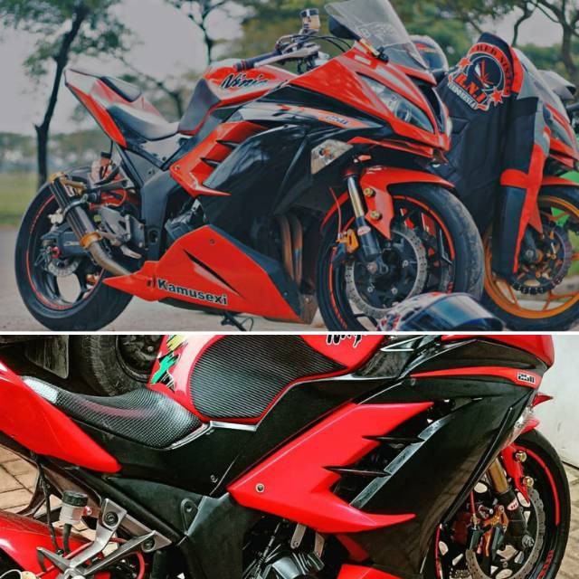 Sirip Ninja 250Fi / Sirip Fairing Ninja 250Fi / Sirip & Fairing Keren dan Mantap