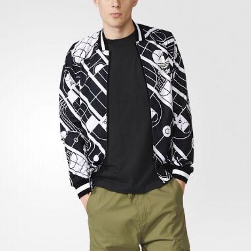 Adidas trefoil bomber jacket Original