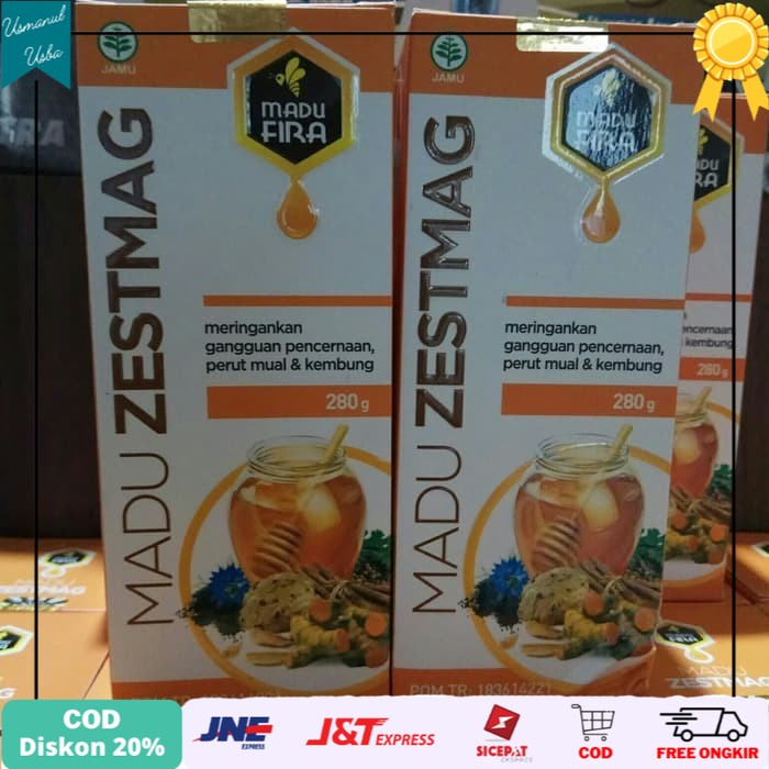 

◾COD◾ Madu ZestMag | Madu Herbal Maag Obat Mag & Obat Nyeri Lambung | Makula