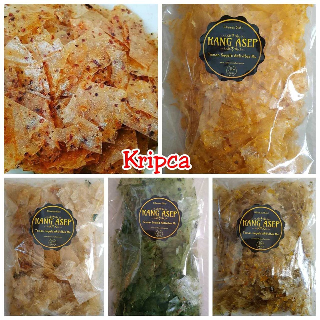 

BEST SELLER || CEMILAN KANG ASEP KRIPCA / KRIPIK KACA KEMASAN 250GR